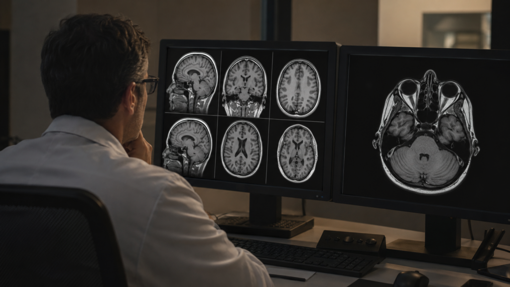 נוירורדיולוג-בוחן-MRI-מוח